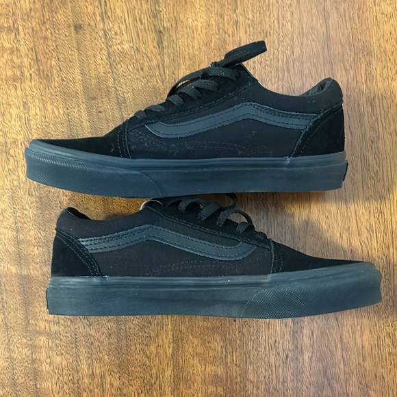 NEW Vans Okd Skool Shoe Black on Black Size 10 - Picture 4 of 8